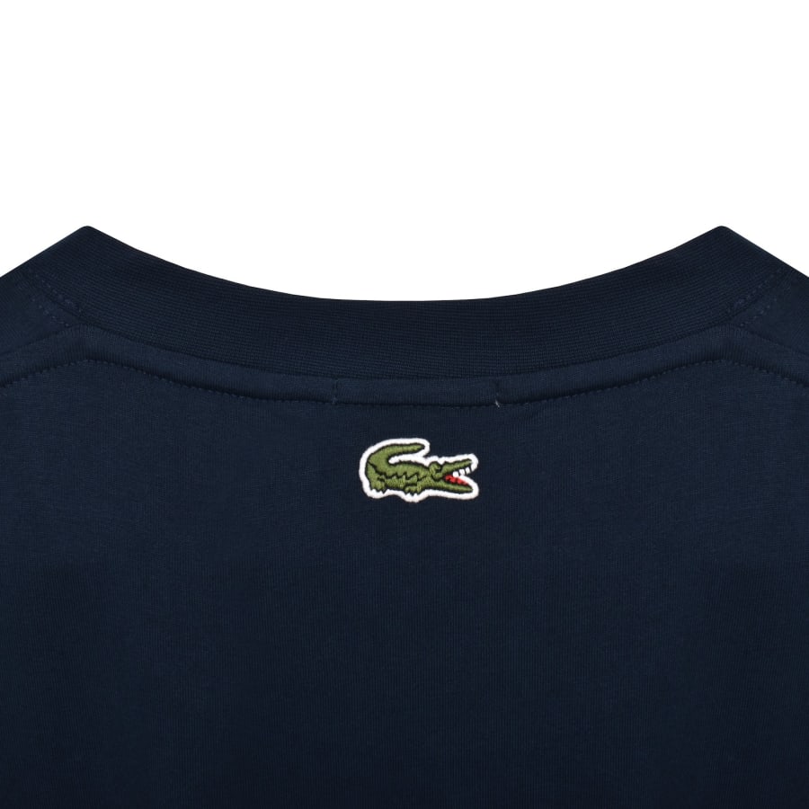 Lacoste Paris Logo T Shirt Navy | Mainline Menswear United